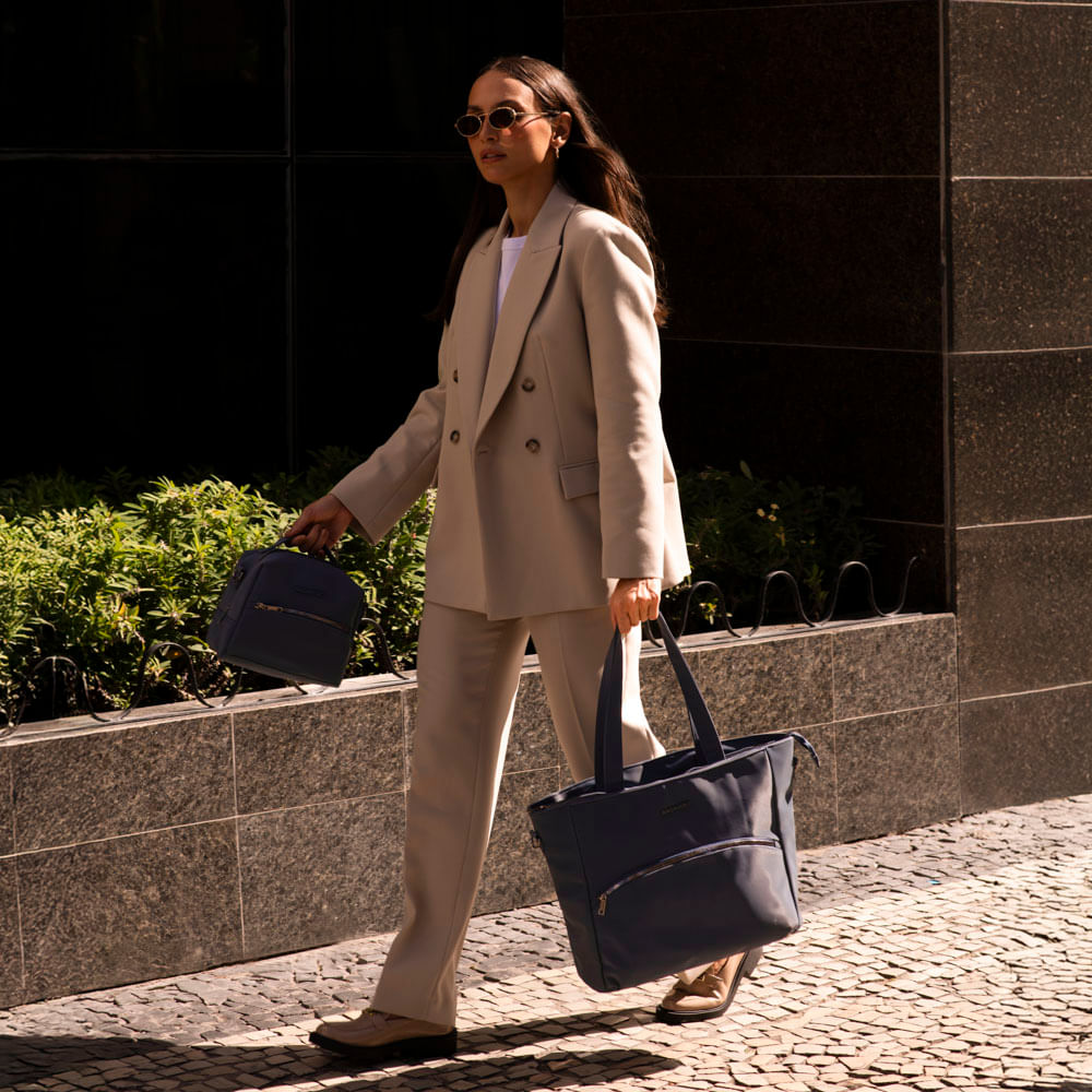 0152665038001 0280752038001 - LANCHEIRA TERMICA FEMININA EXECUTIVA E MOCHILA DE VIAGEM FEMININA EXECUTIVA GRANDE PARA NOTEBOOK DONNA  AZUL MARINHO_H.JPG